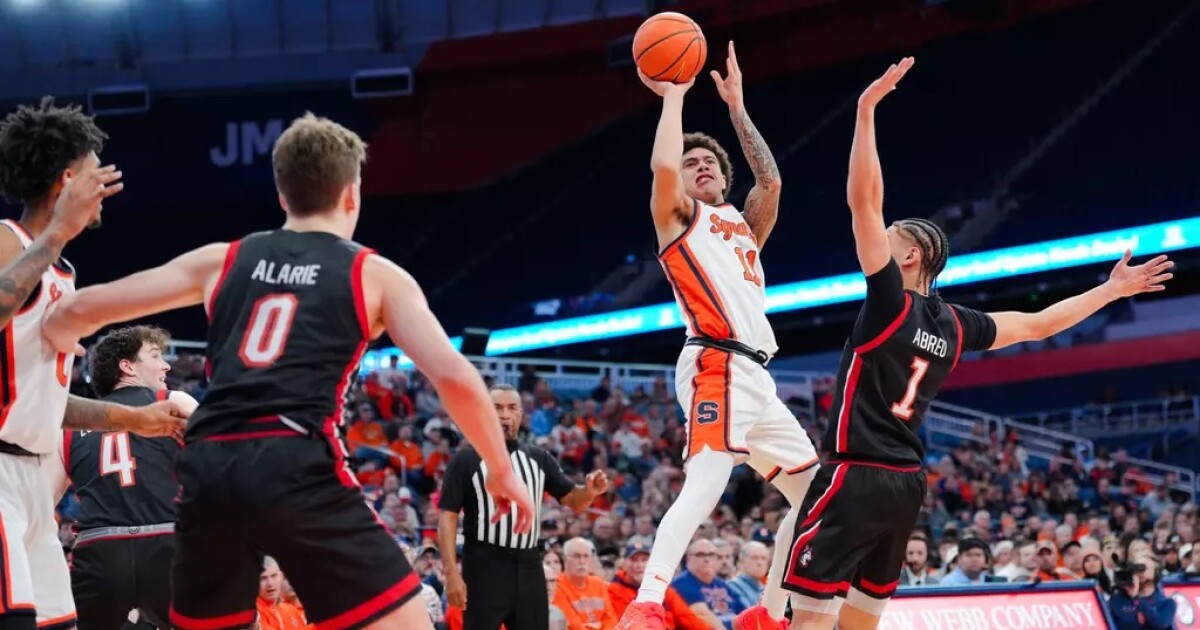 Syracuse men’s basketball hopes to end non-conference play strong against Stonehill