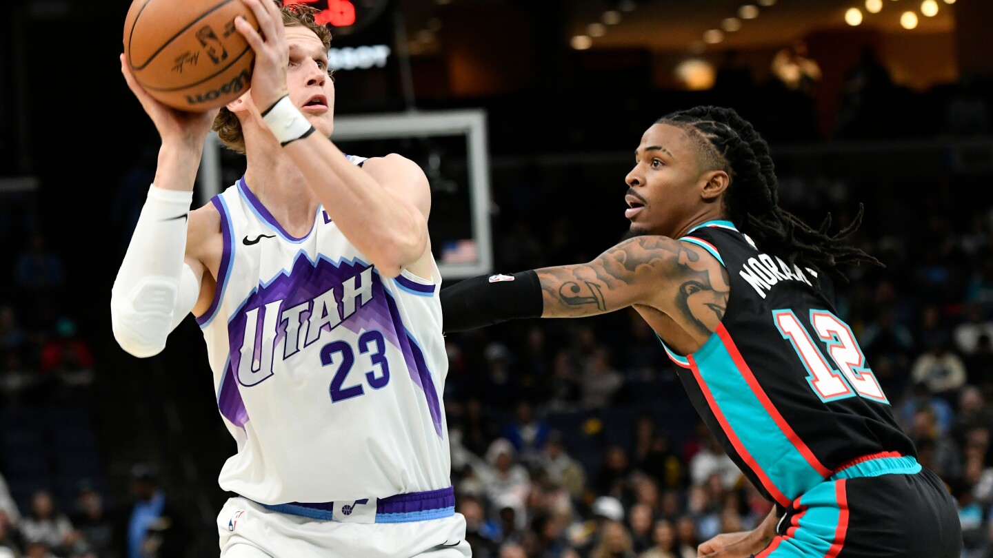 Jazz to be without Markkanen against Lakers because of groin injury
