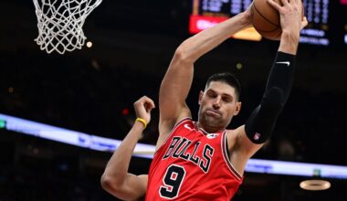 Buzelis and Vucevic score 24 apiece to lead Bulls to 136-125 victory over short-handed Cavaliers