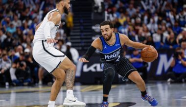 Orlando Magic's custom NBA Cup court damaged in storage