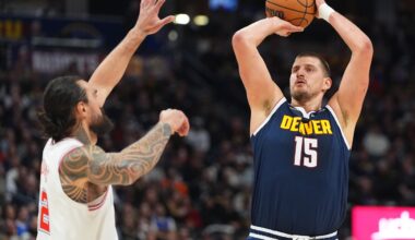 Nikola Jokic's 12th triple-double of the season leads Nuggets to OT win over Rockets