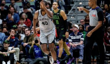 Spurs hold off Queen, Pelicans for 135-132 victory