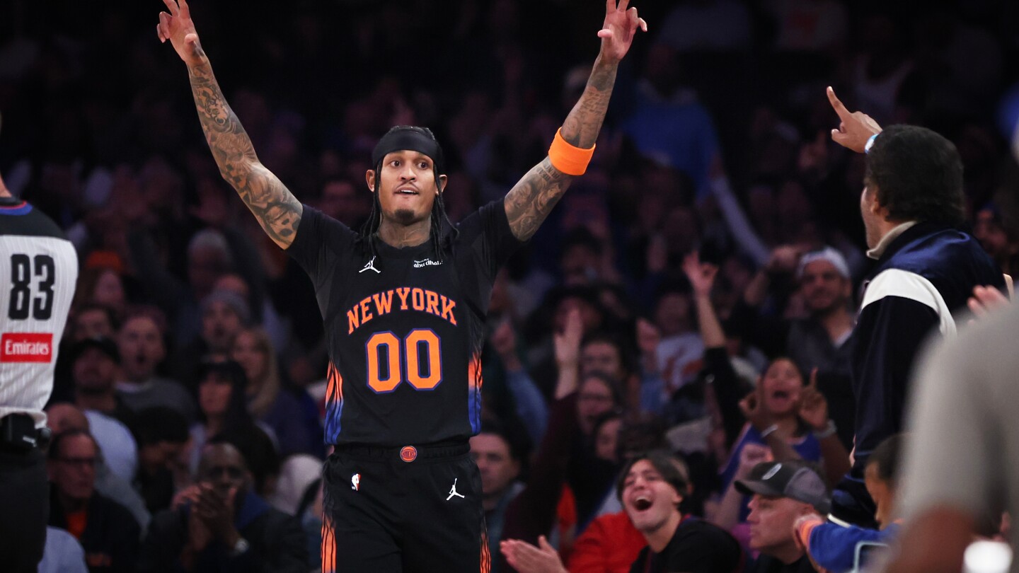 Knicks jump to 23-0 lead and rout Jazz 146-112