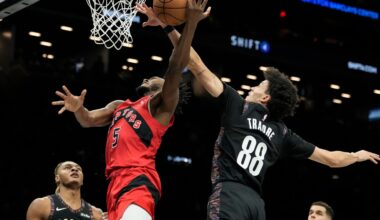 Porter, Clowney lead Nets to a 96-81 victory over the Raptors