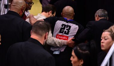 NBA official injures leg during Bulls-Cavaliers game