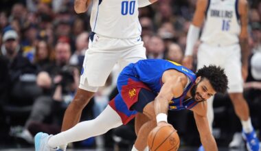 Nuggets' Murray sprains right ankle in 131-121 loss to Mavericks