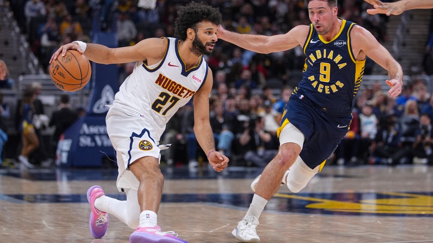 Murray delivers an efficient 52-point night as Nuggets beat Pacers 135-120