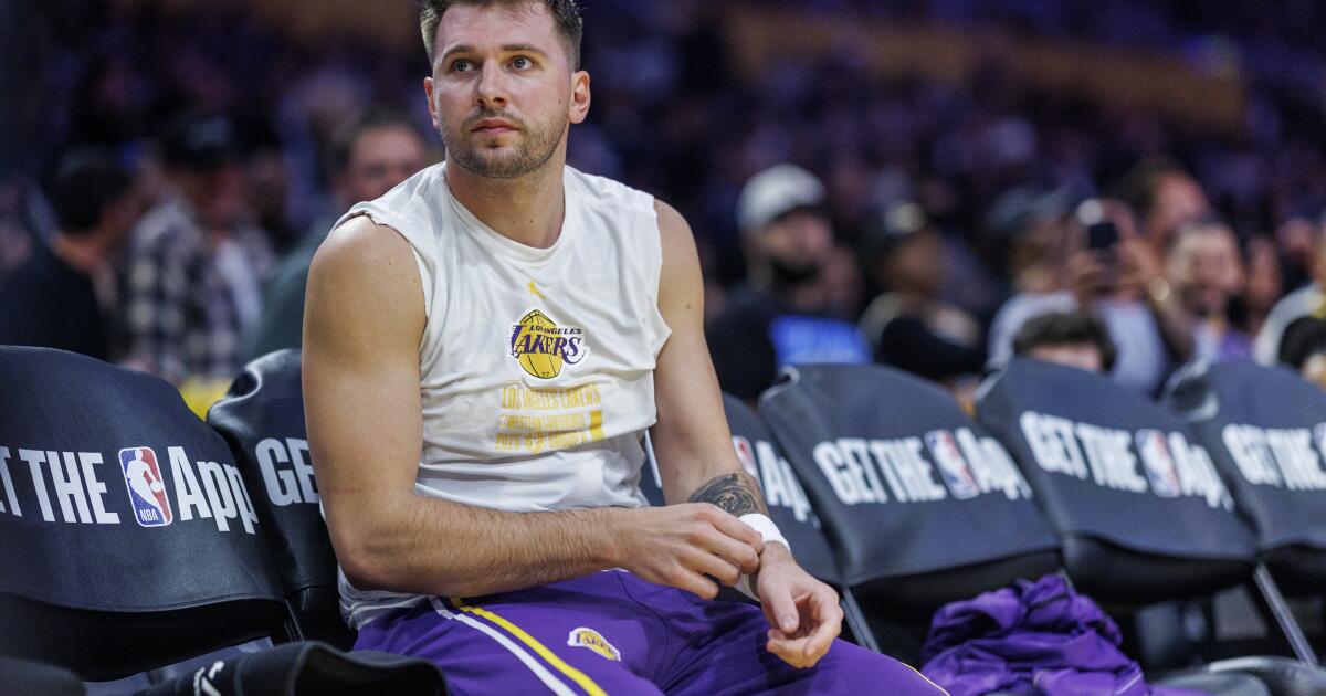 Lakers star Luka Doncic might play Sunday after birth of second child
