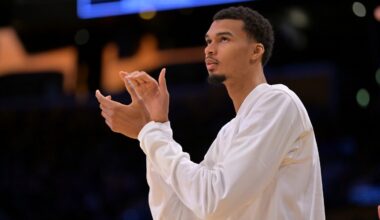 Victor Wembanyama listed as probable, expected to return Saturday in NBA Cup vs. Thunder