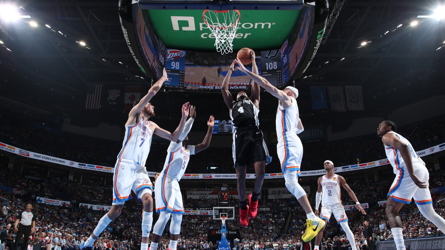 San Antonio Spurs v Oklahoma City Thunder