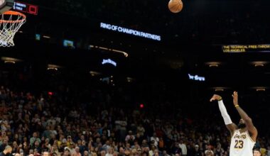 Lakers outlast Suns down the wire behind late free throws from LeBron James