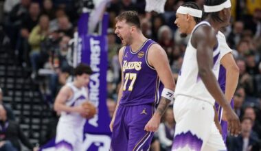 Luka Dončić's triple-double powers Lakers comeback in Utah
