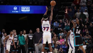 Edgecombe hits winner as 76ers top Grizzlies in OT