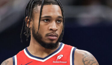 Wizards' Whitmore out indefinitely with deep vein thrombosis