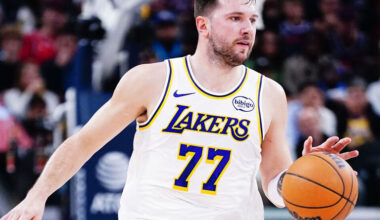 Luka day-to-day with calf contusion