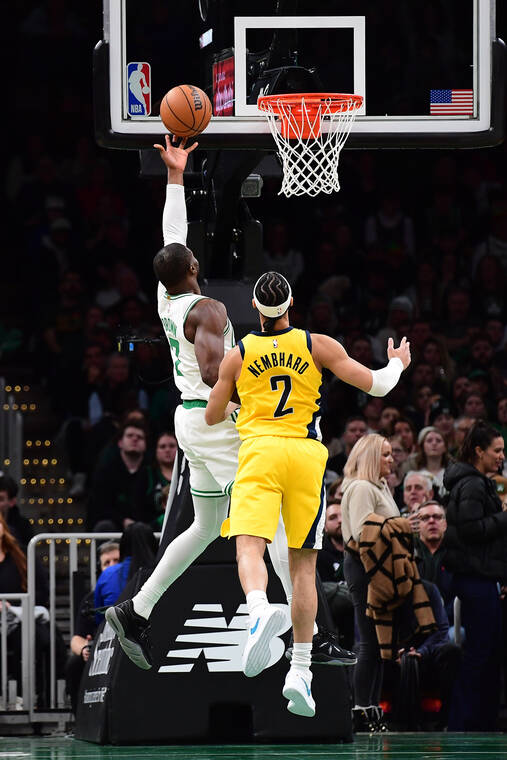 Jaylen Brown nets 31, Celtics take advantage of ice-cold Pacers