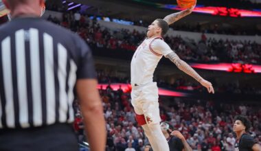 Brazile leads No. 17 Arkansas to 93-86 win over No. 16 Texas Tech in rematch of Sweet 16 game