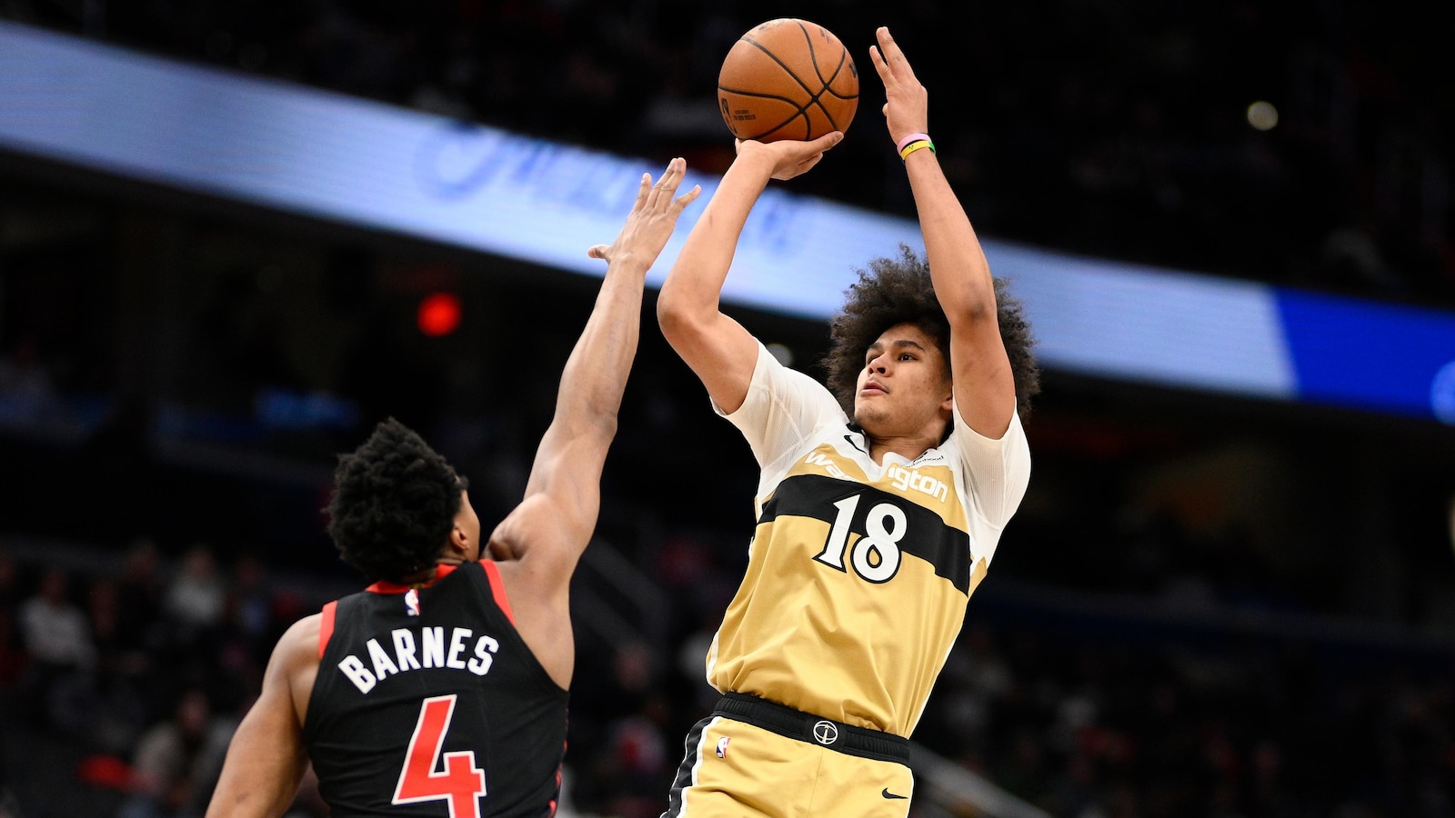 Keyshawn George scores 23 points and Wizards beat struggling Raptors 138-117