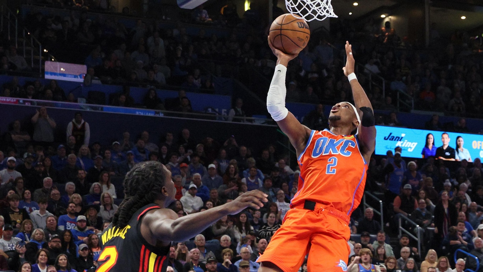 SGA scores 39 as Thunder win 140-129 to hand short-handed Hawks their 7th straight defeat