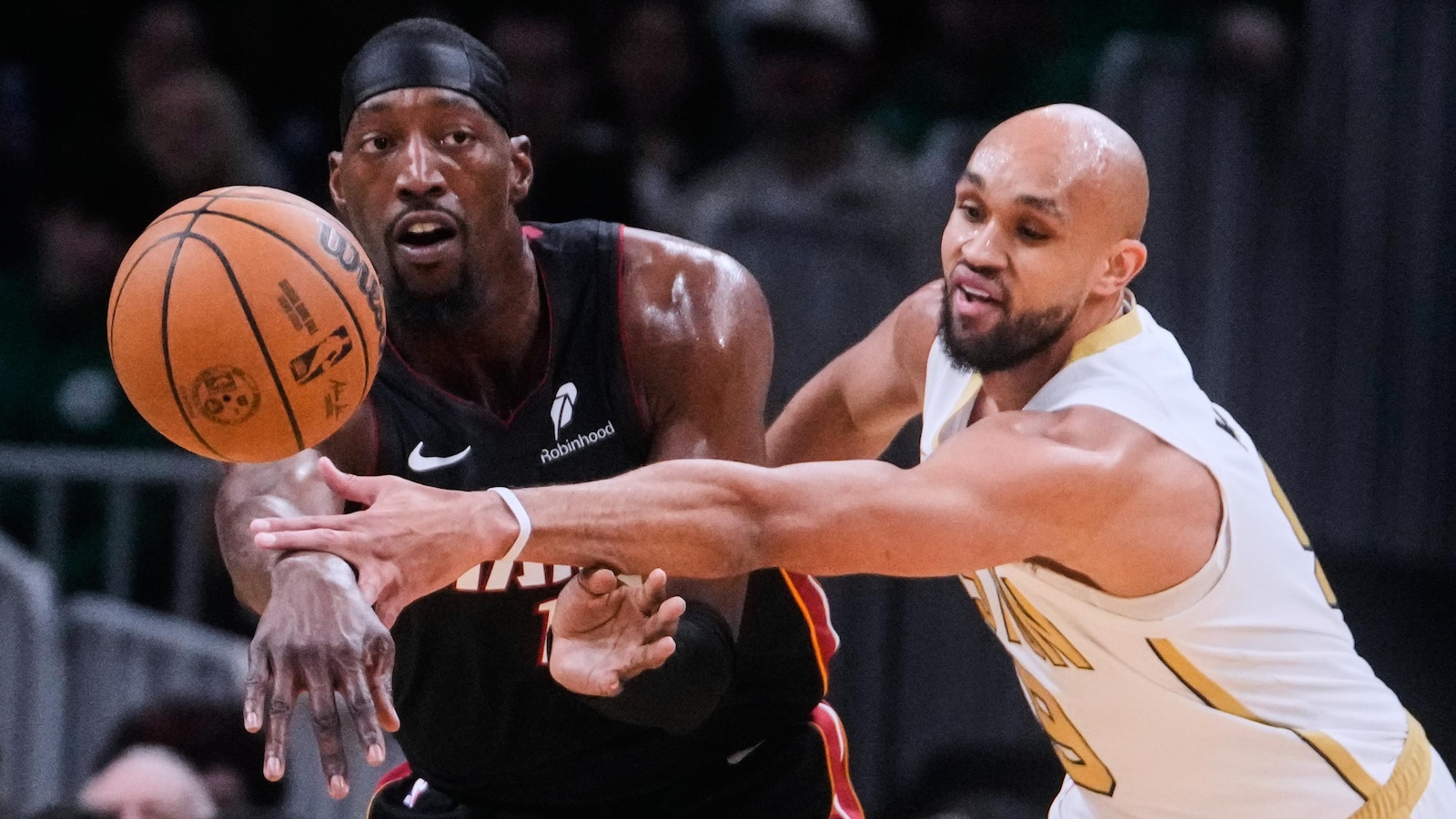 Derrick White scores season-high 33, hits nine 3s as Celtics pull away from Heat 129-116