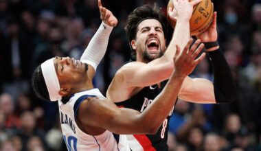 Avdija just shy of triple-double as Trail Blazers hold off Mavericks 125-122