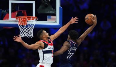 Tyrese Maxey scores 20 of his 35 points in the 3rd quarter and the 76ers beat the Wizards 121-102