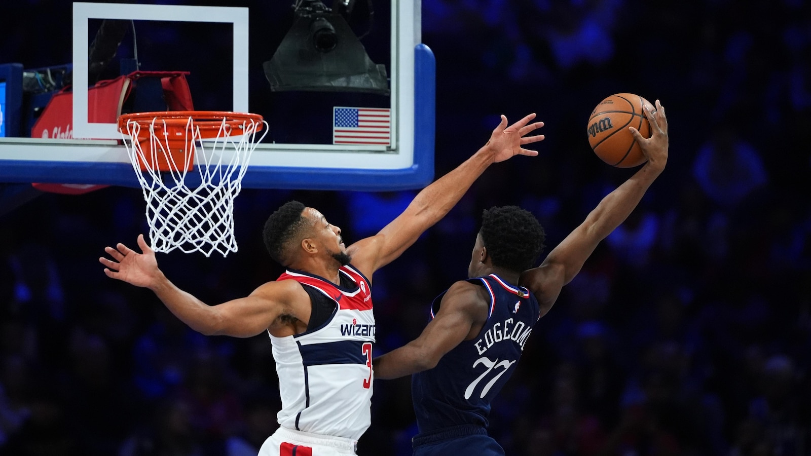 Tyrese Maxey scores 20 of his 35 points in the 3rd quarter and the 76ers beat the Wizards 121-102