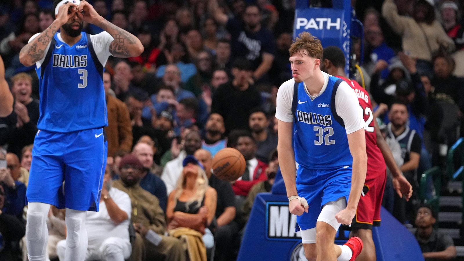 Cooper Flagg didn't wilt without Anthony Davis and now Mavs hope they flourish together