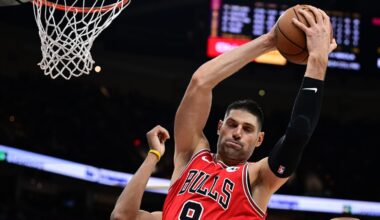 Buzelis and Vucevic score 24 apiece to lead Bulls to 136-125 victory over short-handed Cavaliers