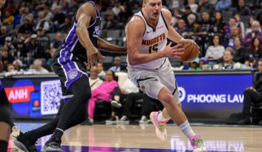 Jokic has 36 points and 12 boards as Nuggets rout Kings 136-105 for 11th straight road win