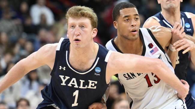 Yale basketball player