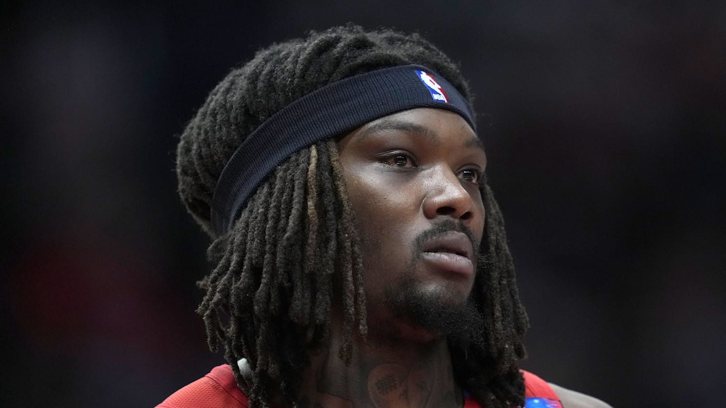 Dec 30, 2024; Portland, Oregon, USA; Portland Trail Blazers center Robert Williams III (35) looks on during the first half against the Portland Trail Blazers at Moda Center. Mandatory Credit: Soobum Im-Imagn Images
