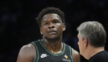 Anthony Edwards ruled out for Wolves-Bucks game with 'foot' issue