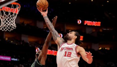 Rockets' Steven Adams Diagnosed With Ankle Sprain in Win vs. Pelicans