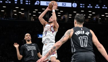 Slow Start Costs Nets in 126–117 Loss to Suns