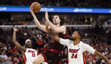 Multiple players' status now up in the air for Miami Heat vs. Chicago Bulls