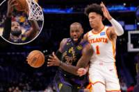 LeBron James dominates in Lakers win over Hawks
