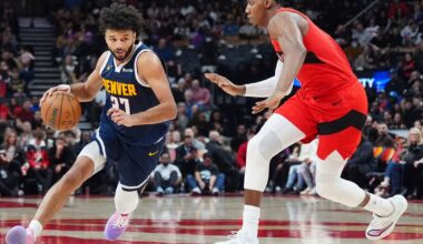 Watson scores 24 points as Nuggets hold off Raptors to win 106-103 without the injured Jokic :: WRAL.com