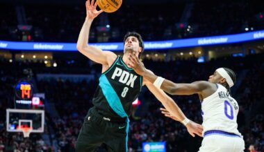 Avdija scores 33 in latest outburst as Trail Blazers blow out Jazz, 137-117 :: WRAL.com