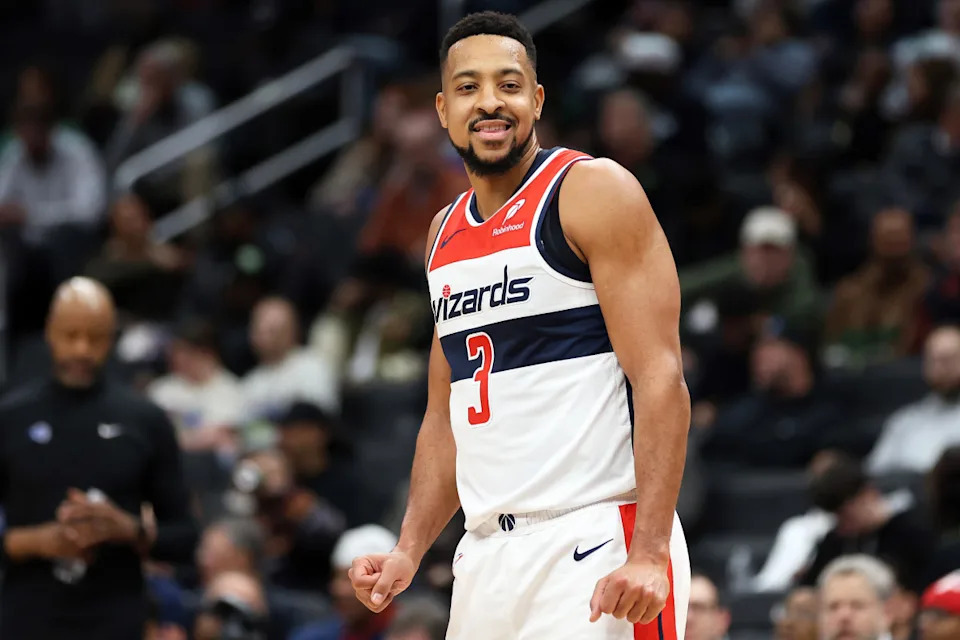 Former Washington Wizards guard CJ McCollum (3)Daniel Kucin Jr.-Imagn Images