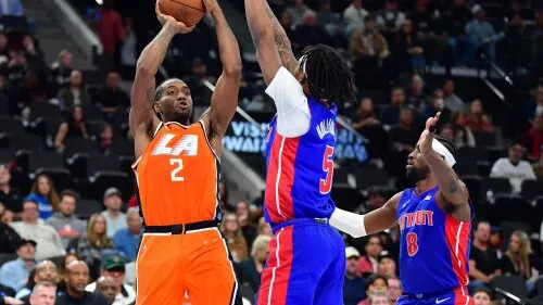 NBA: Detroit Pistons at Los Angeles Clippers