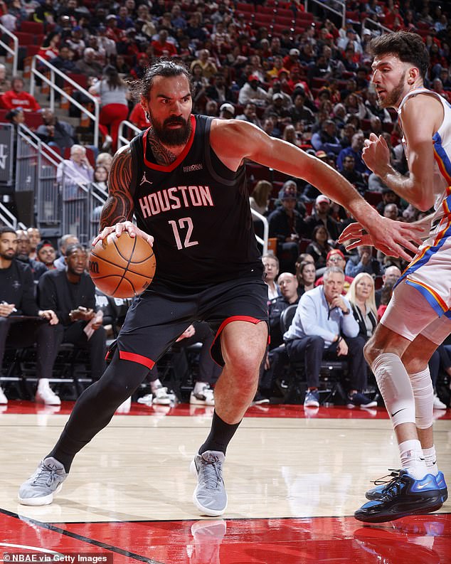 Adams has battled ankle problems this year, while the Rockets now sit in fourth in the West