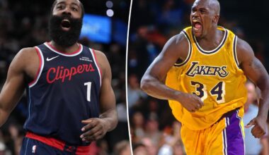James Harden passes Shaquille O’Neal on NBA’s all-time scoring list