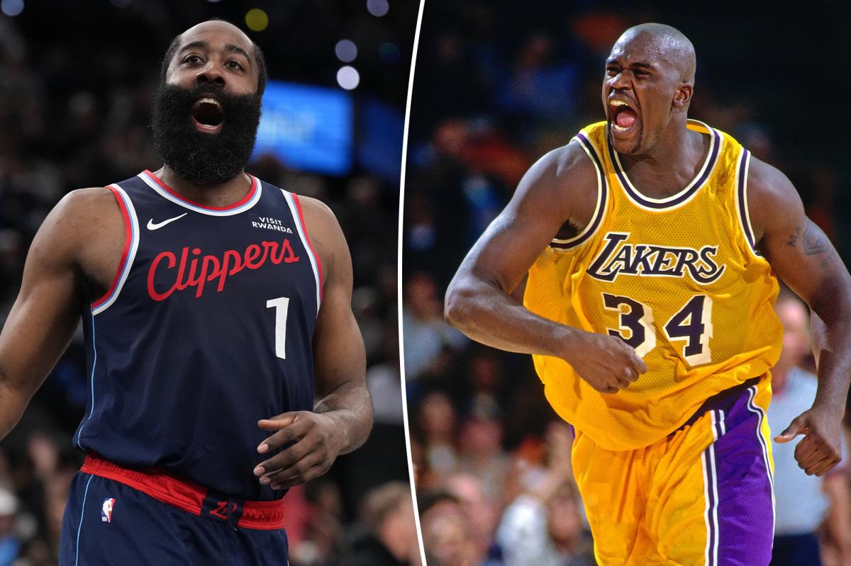 James Harden passes Shaquille O’Neal on NBA’s all-time scoring list