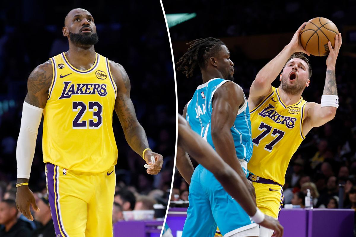 Lakers' loss to Hornets proves Luka Doncic, LeBron James need help