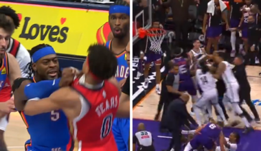 Fights Break Out in Thunder, Suns Games During Wild Night Of NBA Action