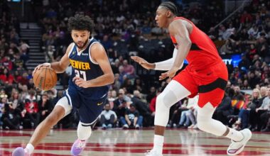 Watson scores 24 points as Nuggets hold off Raptors to win 106-103 without the injured Jokic