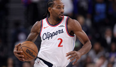 INGLEWOOD, CALIFORNIA - DECEMBER 30: Kawhi Leonard #2 of the Los Angeles Clippers dribbles the ball against the Sacramento Kings during the first quarter at Intuit Dome on December 30, 2025 in Inglewood, California. NOTE TO USER: User expressly acknowledges and agrees that, by downloading and or using this photograph, user is consenting to the terms and conditions of the Getty Images License Agreement. (Photo by Luke Hales/Getty Images)