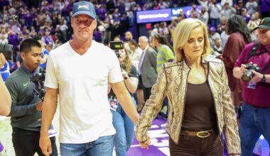 LSU football coach Kiffin attends Tigers' women's hoop game as Ole Miss faces Georgia at Sugar Bowl