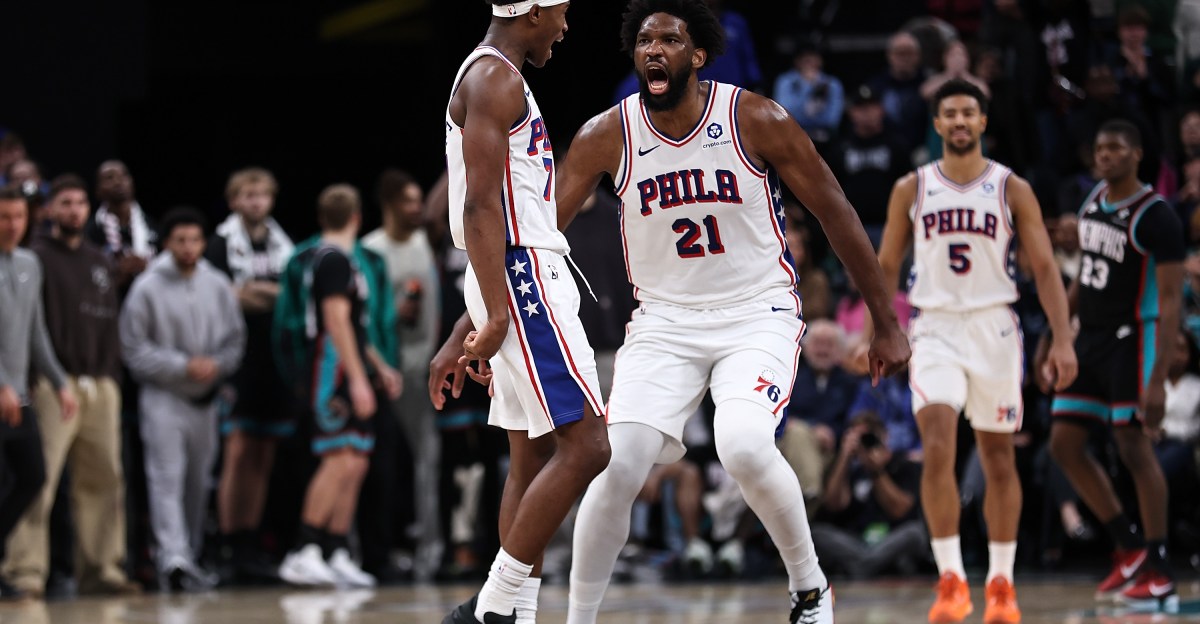 The Sixers are playing well — just soak it in